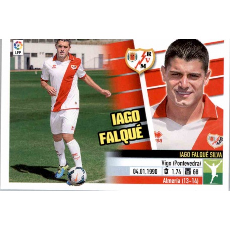 Iago Falqué Rayo Vallecano Coloca 13B Ediciones Este 2013-14