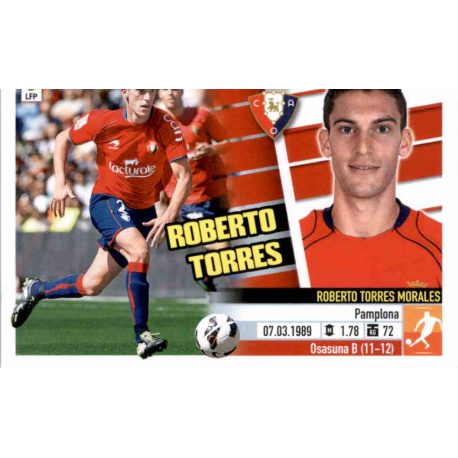 Roberto Torres Osasuna Coloca 13B Ediciones Este 2013-14