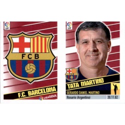 Escudo - Martino Barcelona Coloca 4B Ediciones Este 2013-14