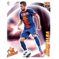 Jordi Alba Stars Barcelona 7B Ediciones Este 2012-13