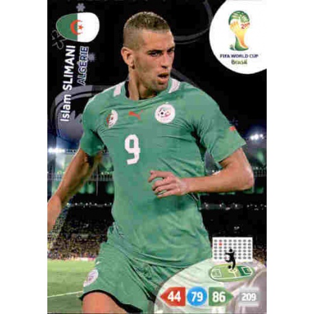 Islam Slimani Algérie 6 Adrenalyn XL Brasil 2014