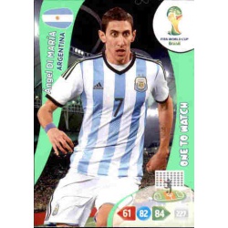 Ángel Di María One to Watch Argentina 13 Adrenalyn XL Brasil 2014