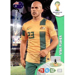 Mark Bresciano Star Player Australia 22 Adrenalyn XL Brasil 2014
