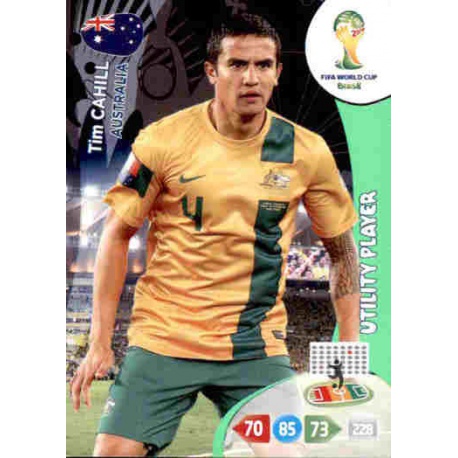 Tim Cahill Utility Player Australia 23 Adrenalyn XL Brasil 2014