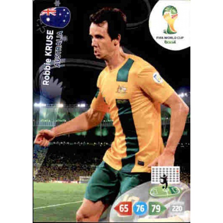 Robbie Kruse Australia 24 Adrenalyn XL Brasil 2014