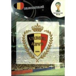 Emblem Belgique 25 Adrenalyn XL Brasil 2014