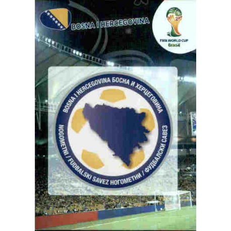 Escudo Bosna i Hercegovina 37 Adrenalyn XL Brasil 2014