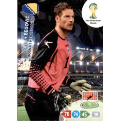 Asmir Begović Bosna i Hercegovina 38 Adrenalyn XL Brasil 2014