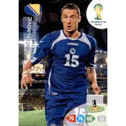 Sejad Salihović Bosna i Hercegovina 40 Adrenalyn XL Brasil 2014