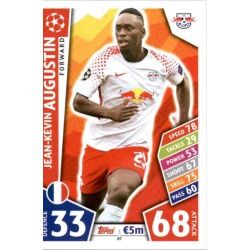 Jean-Kévin Augustin RB Leipzig 87 Match Attax Champions 2017-18