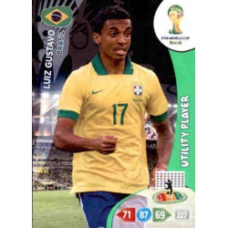 Luiz Gustavo Utility Player Brasil 53 Adrenalyn XL Brasil 2014