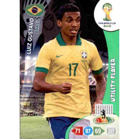 Luiz Gustavo Utility Player Brasil 53 Adrenalyn XL Brasil 2014