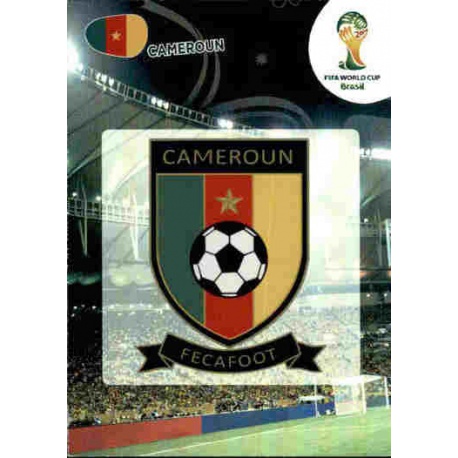 Emblem Cameroun 61 Adrenalyn XL Brasil 2014