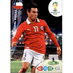 Eduardo Vargas Chile 75 Adrenalyn XL Brasil 2014