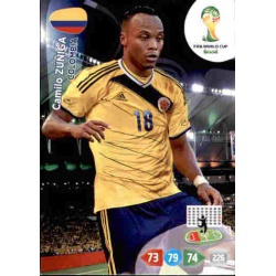 Camilo Zúñiga Colombia 79 Adrenalyn XL Brasil 2014