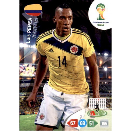 Luis Perea Colombia 80 Adrenalyn XL Brasil 2014