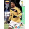 Juan Cuadrado Utility Player Colombia 83 Adrenalyn XL Brasil 2014