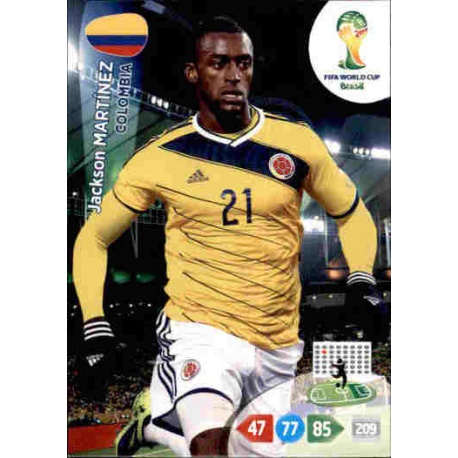 Jackson Martínez Colombia 85 Adrenalyn XL Brasil 2014