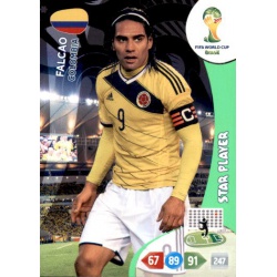 Falcao Star Player Colombia 86 Adrenalyn XL Brasil 2014