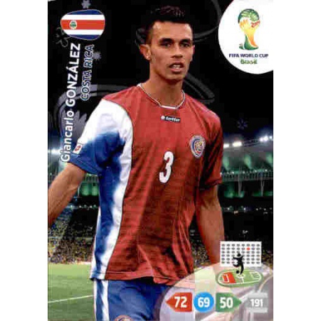 Giancarlo González Costa Rica 90 Adrenalyn XL Brasil 2014
