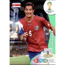Celso Borges Star Player Costa Rica 92 Adrenalyn XL Brasil 2014