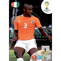 Arthur Boka Côte d'Ivoire 96 Adrenalyn XL Brasil 2014