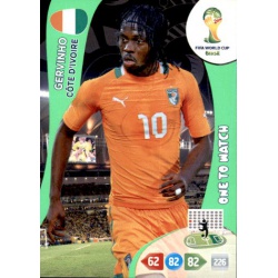 Gervinho One to Watch Côte d'Ivoire 100 Adrenalyn XL Brasil 2014