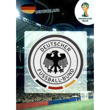 Escudo Deutschland 103 Adrenalyn XL Brasil 2014