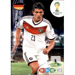 Mario Gomez Deutschland 117 Adrenalyn XL Brasil 2014