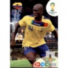 Segundo Castillo Ecuador 124 Adrenalyn XL Brasil 2014
