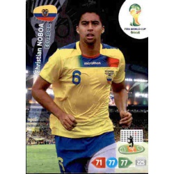 Christian Noboa Ecuador 125 Adrenalyn XL Brasil 2014