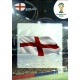 Emblem England 127 Adrenalyn XL Brasil 2014