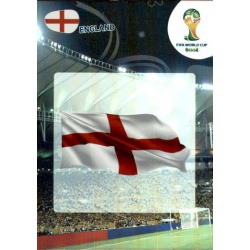 Escudo England 127 Adrenalyn XL Brasil 2014
