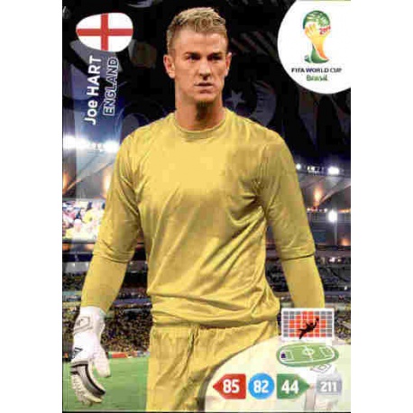 Joe Hart England 128 Adrenalyn XL Brasil 2014