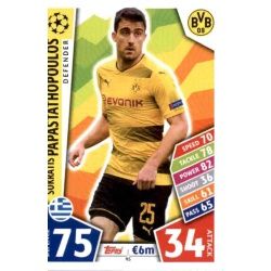 Sokratis Papastathopoulos Borussia Dortmund 95 Match Attax Champions 2017-18
