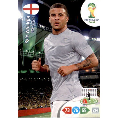 Kyle Walker England 133 Adrenalyn XL Brasil 2014