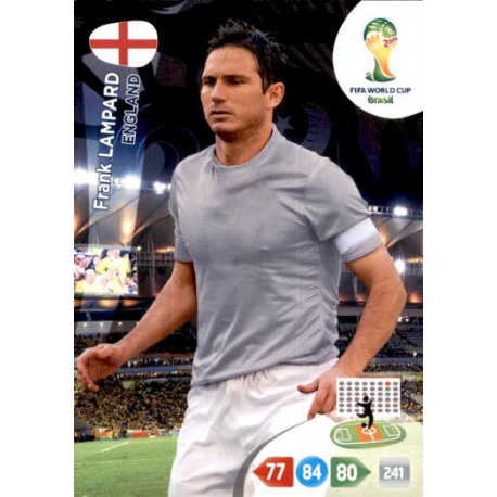 Frank Lampard England 134 Adrenalyn XL Brasil 2014