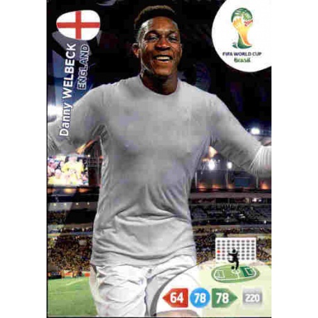 Danny Welbeck England 140 Adrenalyn XL Brasil 2014