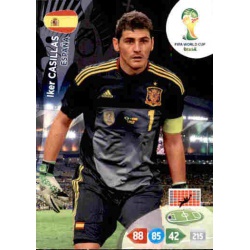 Iker Casillas España 143 Adrenalyn XL Brasil 2014