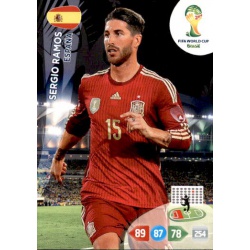 Sergio Ramos España 147 Adrenalyn XL Brasil 2014