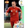 Andrés Iniesta Star Player España 150 Adrenalyn XL Brasil 2014