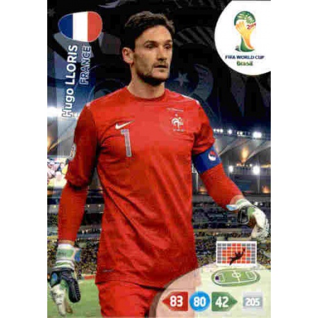 Hugo Lloris France 158 Adrenalyn XL Brasil 2014