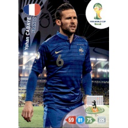 Yohan Cabaye France 161 Adrenalyn XL Brasil 2014