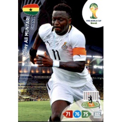 Sulley Ali Muntari Ghana 173 Adrenalyn XL Brasil 2014