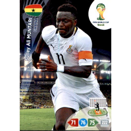 Sulley Ali Muntari Ghana 173 Adrenalyn XL Brasil 2014