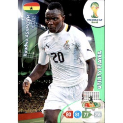 Kwadwo Asamoah Utility Player Ghana 175 Adrenalyn XL Brasil 2014