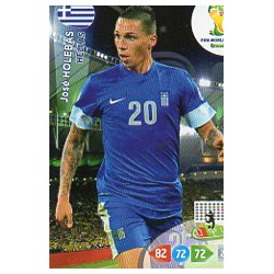 José Holebas Hellas 181 Adrenalyn XL Brasil 2014