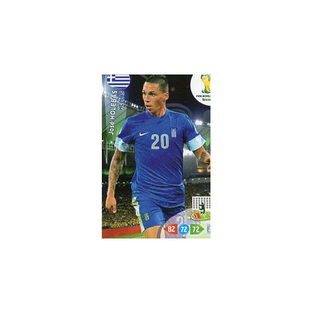 José Holebas Hellas 181 Adrenalyn XL Brasil 2014