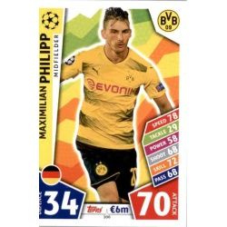 Maximilian Philipp Borussia Dortmund 100 Match Attax Champions 2017-18