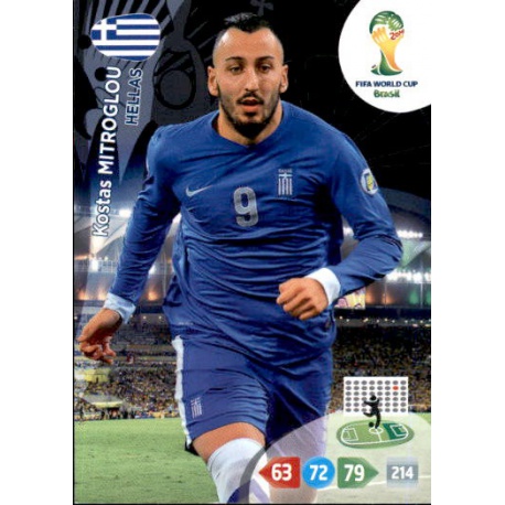 Kostas Mitroglou Hellas 185 Adrenalyn XL Brasil 2014
